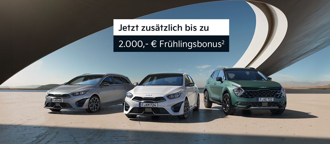 Der Kia Frühlingsbonus